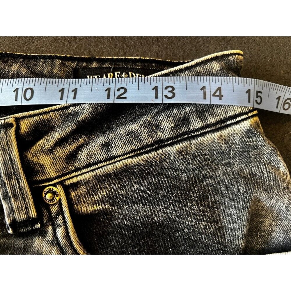 Buffalo Jeans Washed Black David Bitton Black Story Slim/ash 30/30. New No Tags - Picture 8 of 15